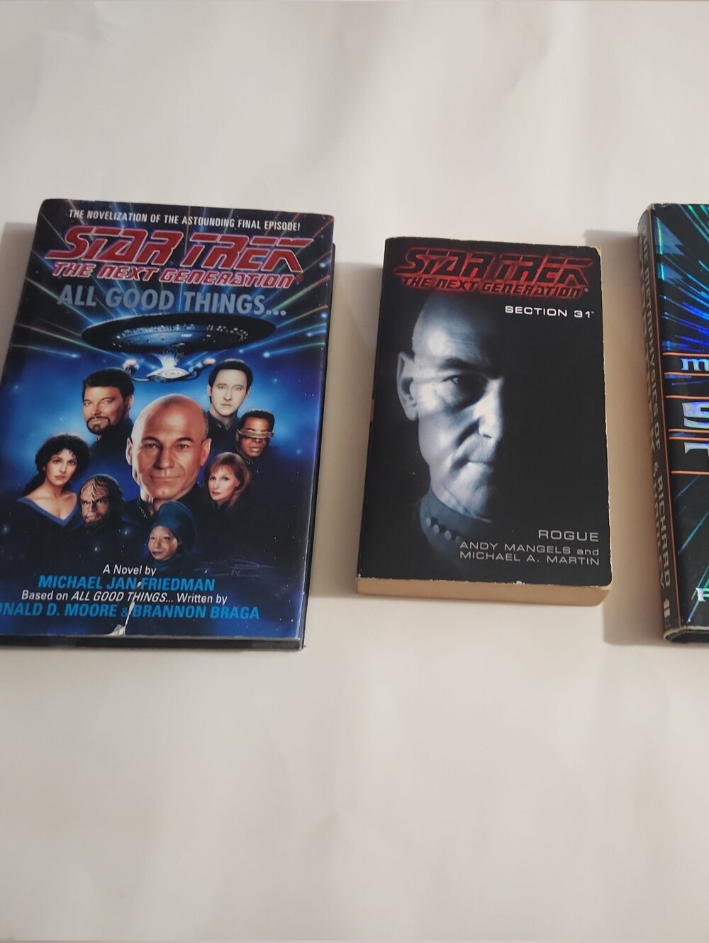Star Trek Book Lot
